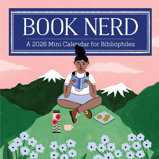 Book Nerd Mini Wall Calendar 2026 – Workman Calendars – boek cover