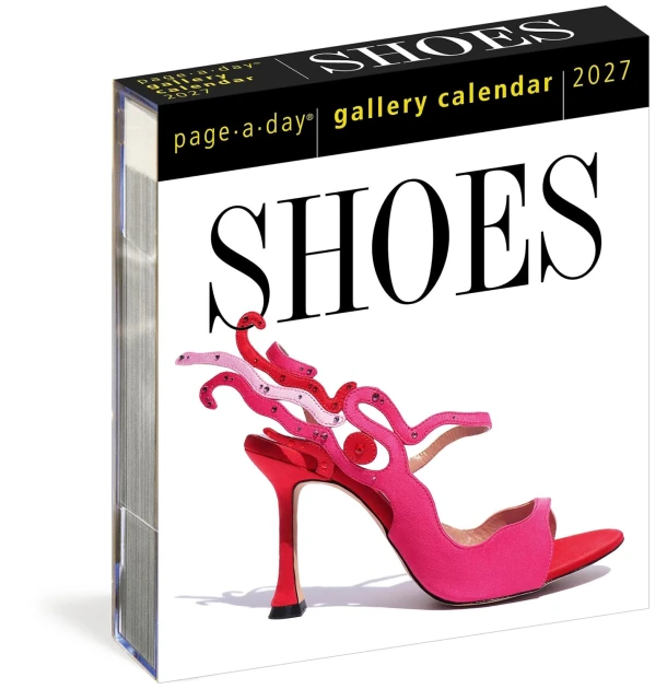 Shoes Page-A-Day® Gallery Calendar 2027 – Workman Calendars – boek cover