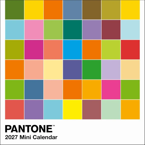 Pantone Mini Wall Calendar 2027 – Pantone – boek cover