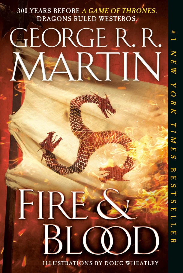 Fire & Blood – George R. R. Martin – boek cover