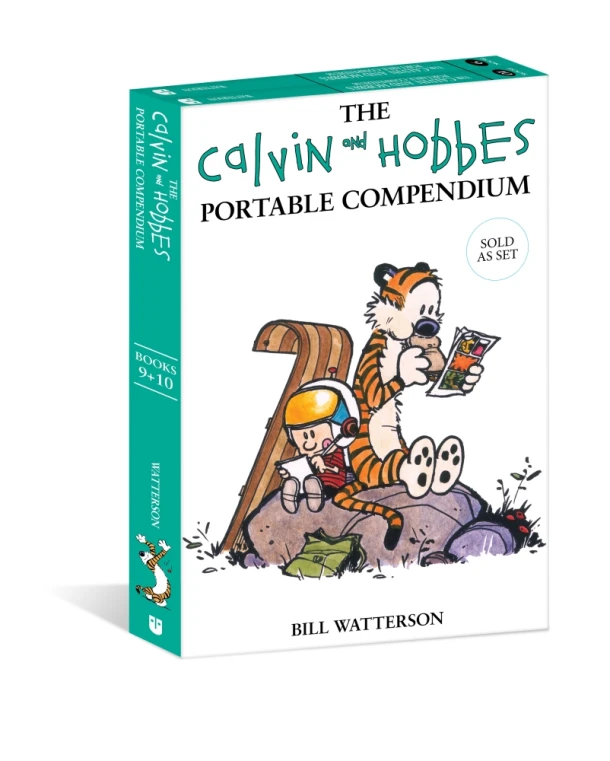 The Calvin and Hobbes Portable Compendium Set 5 – Bill Watterson – boek cover