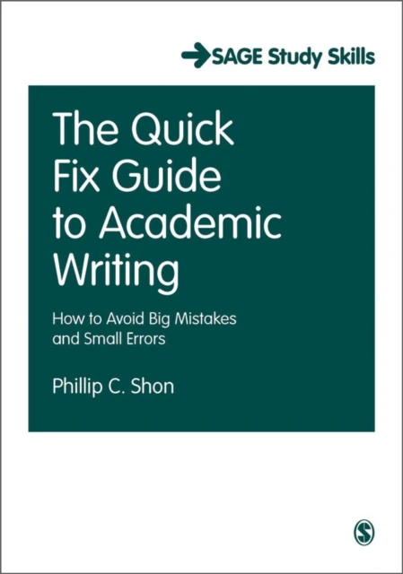 The Quick Fix Guide to Academic Writing – Shon, Phillip C. – boek cover