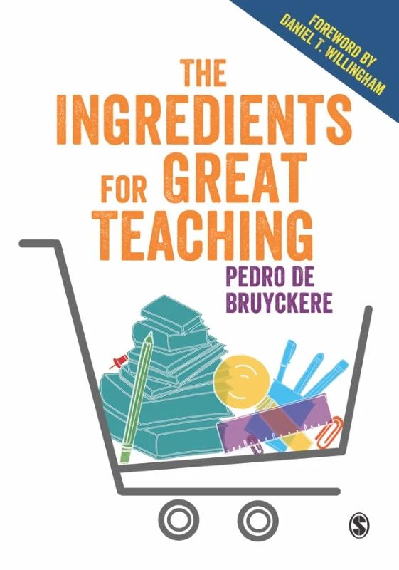 The Ingredients for Great Teaching – boek cover
