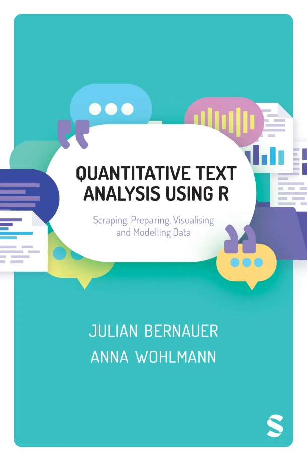Quantitative Text Analysis Using R – boek cover