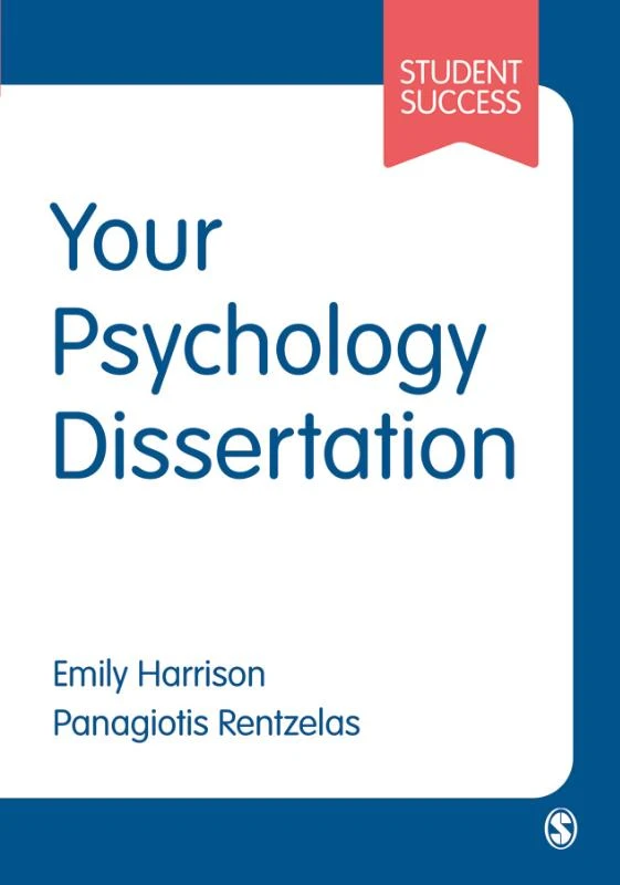 Your Psychology Dissertation – Harrison, Emily – boek cover