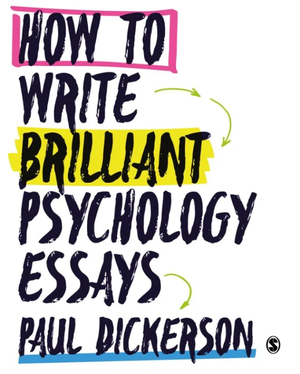 How to Write Brilliant Psychology Essays – Dickerson, Paul – boek cover