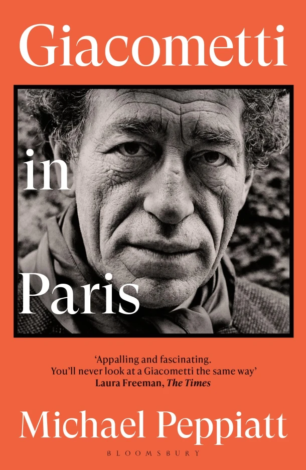 Giacometti in Paris – Michael Peppiatt – boek cover
