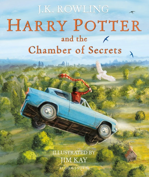 Harry Potter and the Chamber of Secrets – J.K. Rowling – boek cover