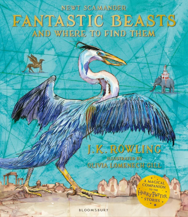 Fantastic Beasts and Where to Find Them – J.K. Rowling – boek cover