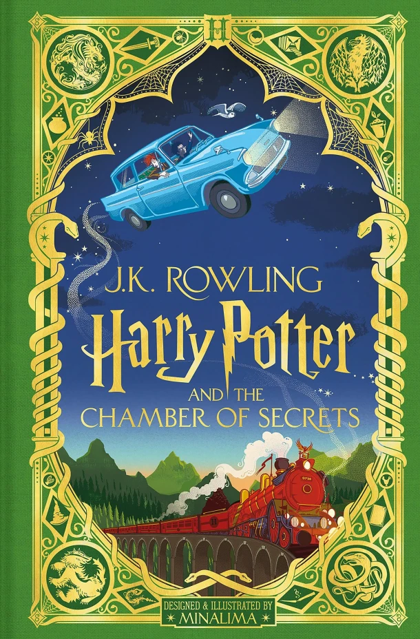 Harry Potter and the Chamber of Secrets: MinaLima Edition – J.K. Rowling – boek cover