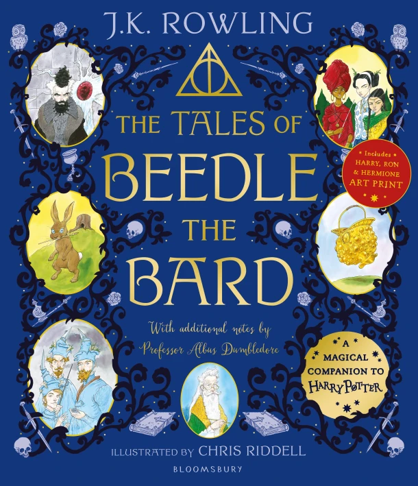 The Tales of Beedle the Bard - Illustrated Edition – J.K. Rowling – boek cover