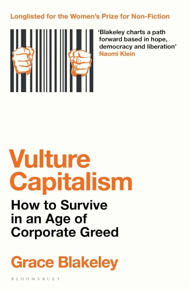 Vulture Capitalism – Grace Blakeley – boek cover