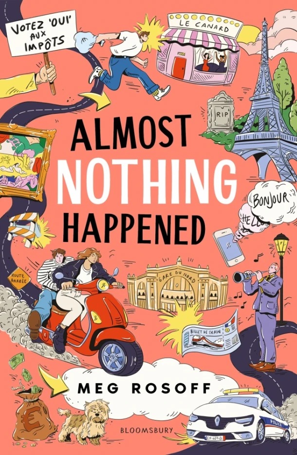 Almost Nothing Happened – Meg Rosoff – boek cover