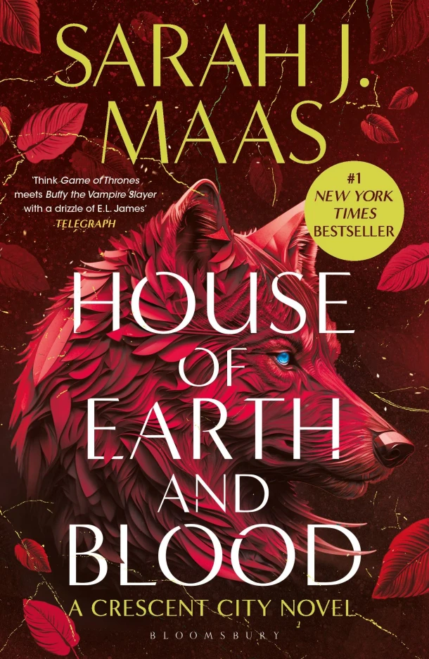 House of Earth and Blood – Sarah J. Maas – boek cover