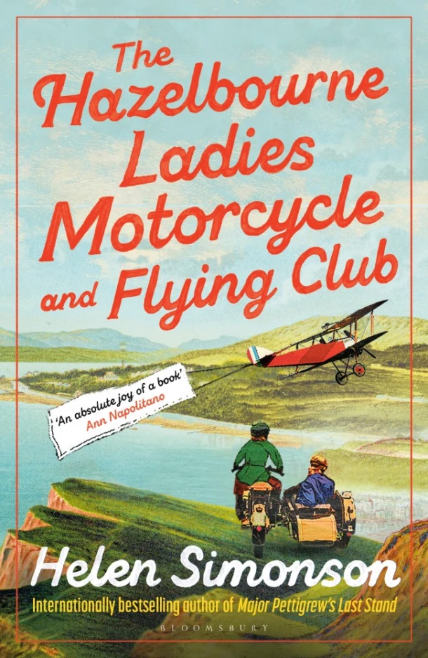 The Hazelbourne Ladies Motorcycle and Flying Club – Helen Simonson – boek cover
