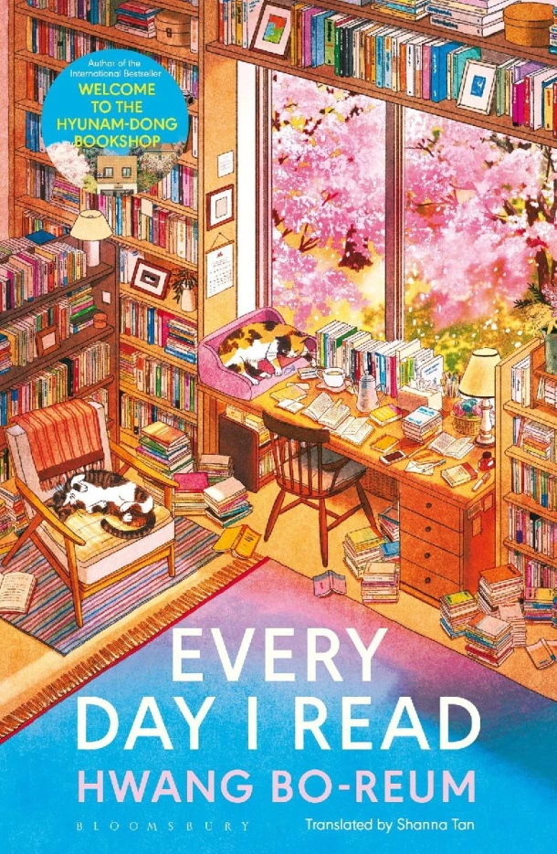 Every Day I Read – Hwang Bo-reum – boek cover