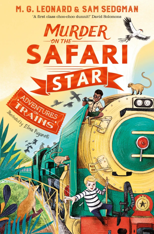 Murder on the Safari Star – M. G. Leonard – boek cover