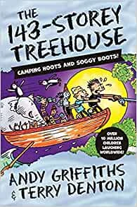 The 143-Storey Treehouse – Andy Griffiths – boek cover