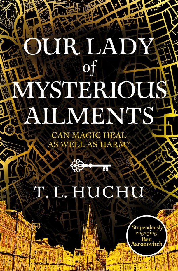 Our Lady of Mysterious Ailments – T. L. Huchu – boek cover