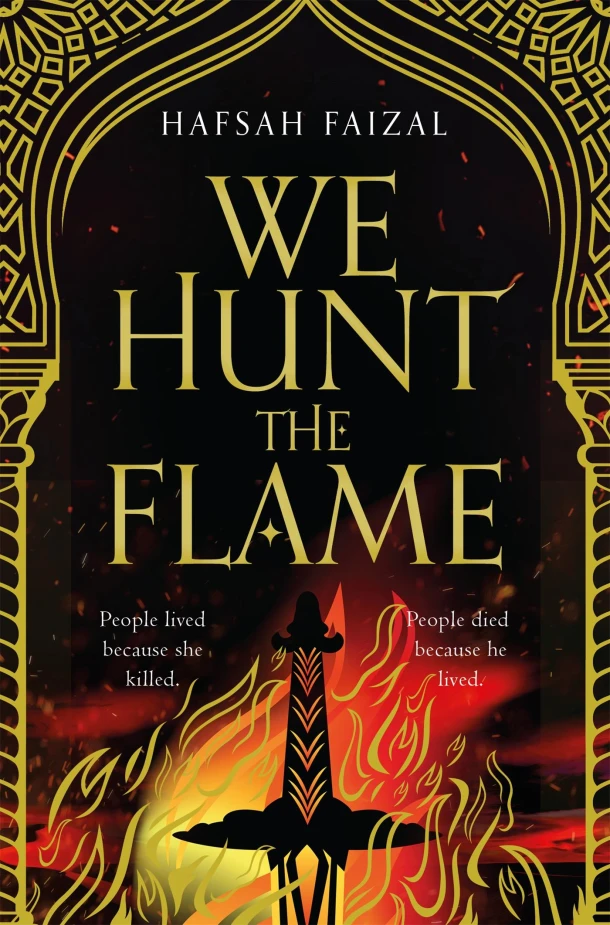 We Hunt the Flame – boek cover