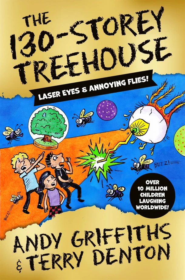 The 130-Storey Treehouse – Andy Griffiths – boek cover