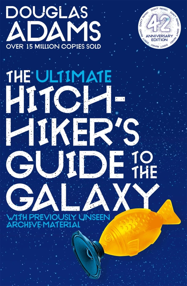 The Ultimate Hitchhiker's Guide to the Galaxy – Douglas Adams – boek cover