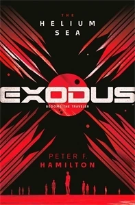 EXODUS: The Helium Sea – Peter F. Hamilton – boek cover
