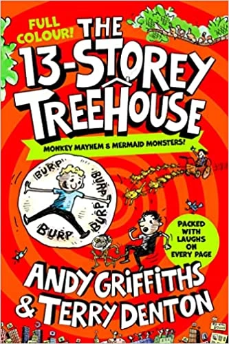 The 13-Storey Treehouse: Colour Edition – Andy Griffiths – boek cover