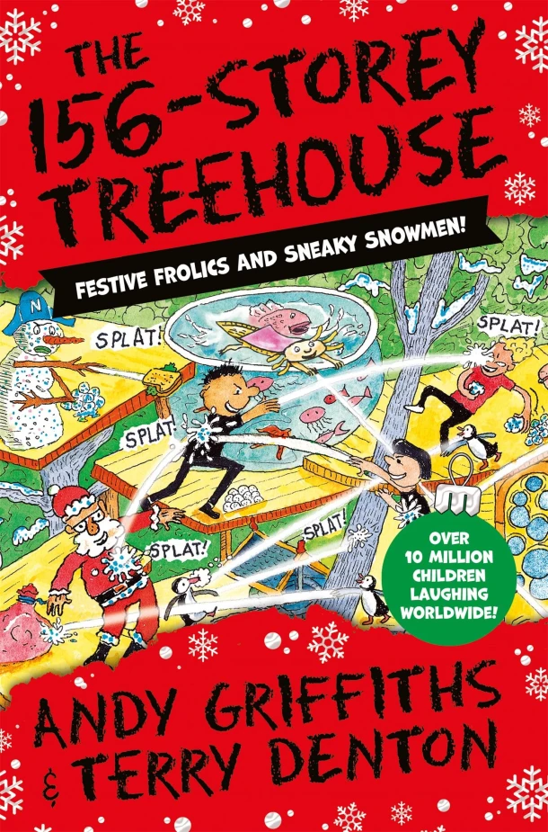 The 156-Storey Treehouse – Andy Griffiths – boek cover