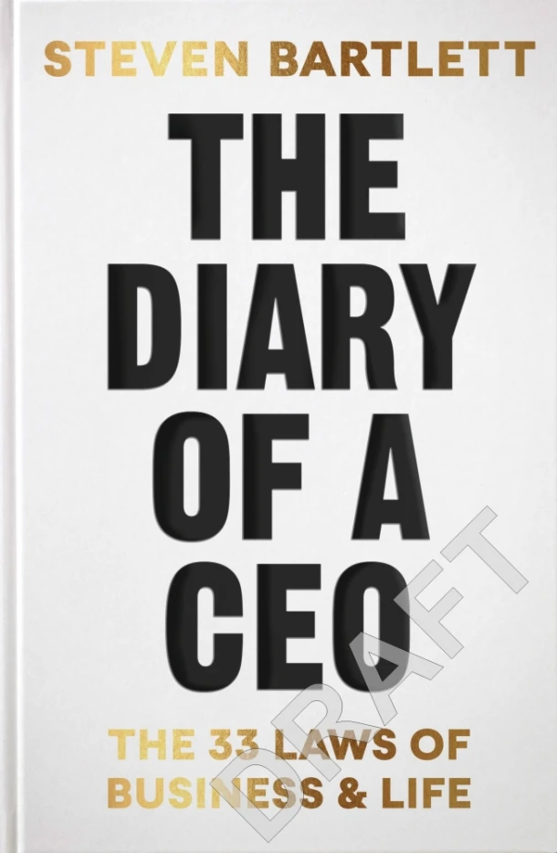 The Diary of a CEO – Steven Bartlett – boek cover