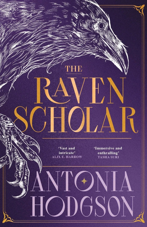 The Raven Scholar – Antonia Hodgson – boek cover