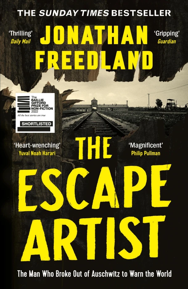 The Escape Artist – Jonathan Freedland – boek cover