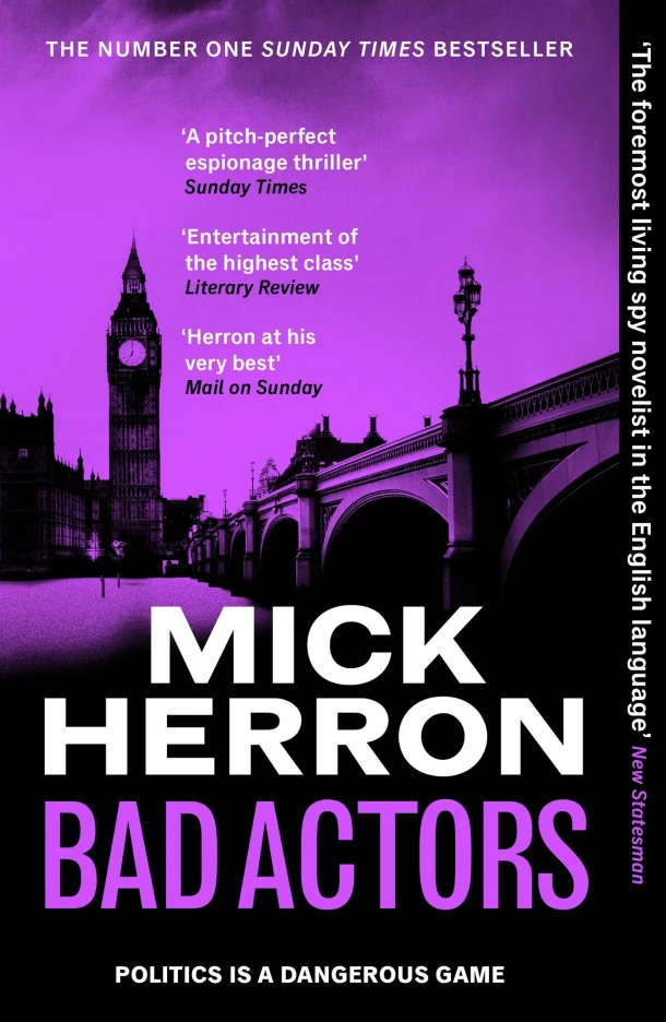 Bad Actors – Mick Herron – boek cover
