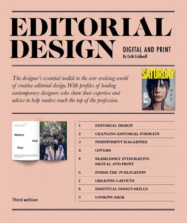 Editorial Design Third Edition – Cath Caldwell – boek cover