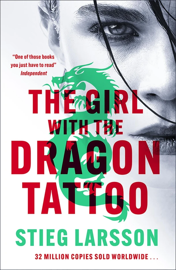 The Girl with the Dragon Tattoo – Stieg Larsson – boek cover