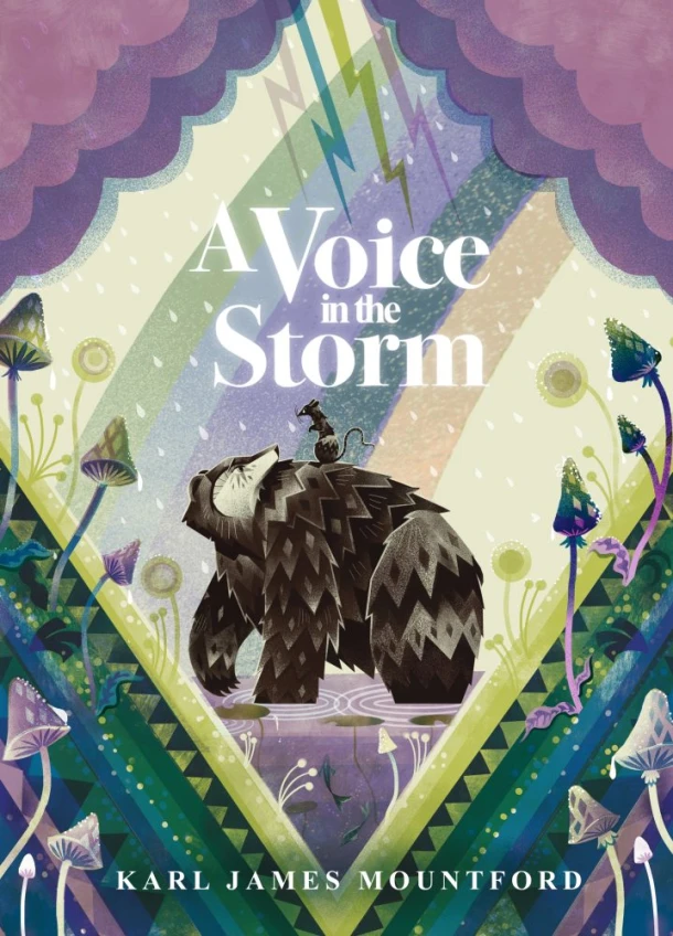 A Voice in the Storm – Karl James Mountford – boek cover