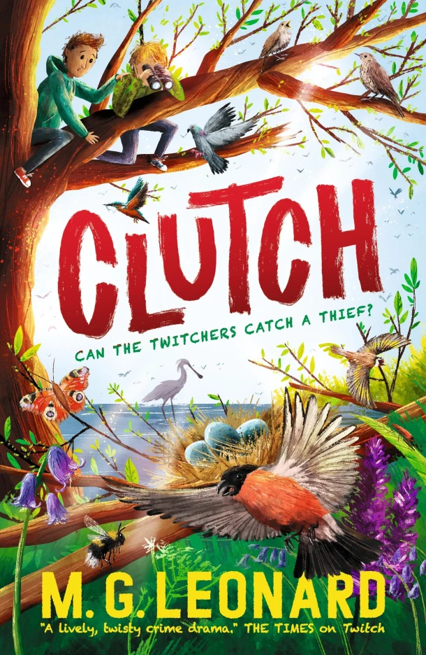 Clutch – M. G. Leonard – boek cover