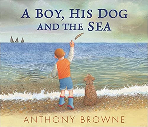 A Boy, His Dog and the Sea – boek cover