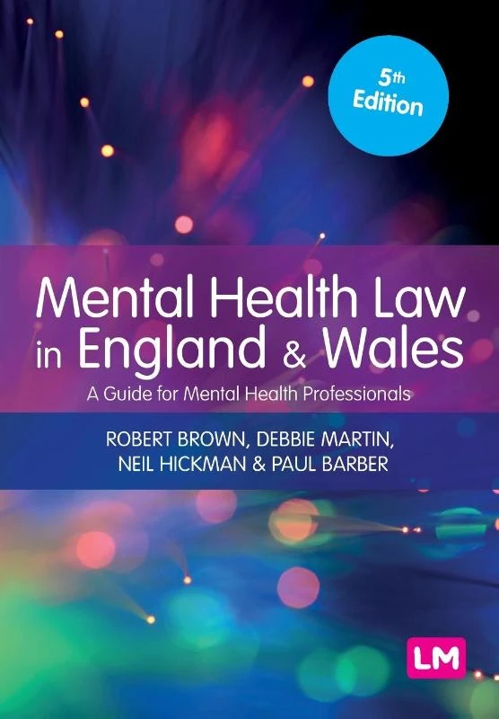 Mental Health Law in England and Wales – Robert Brown – boek cover