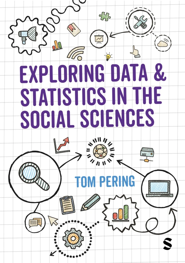 Exploring Data and Statistics in the Social Sciences – Tom Pering – boek cover