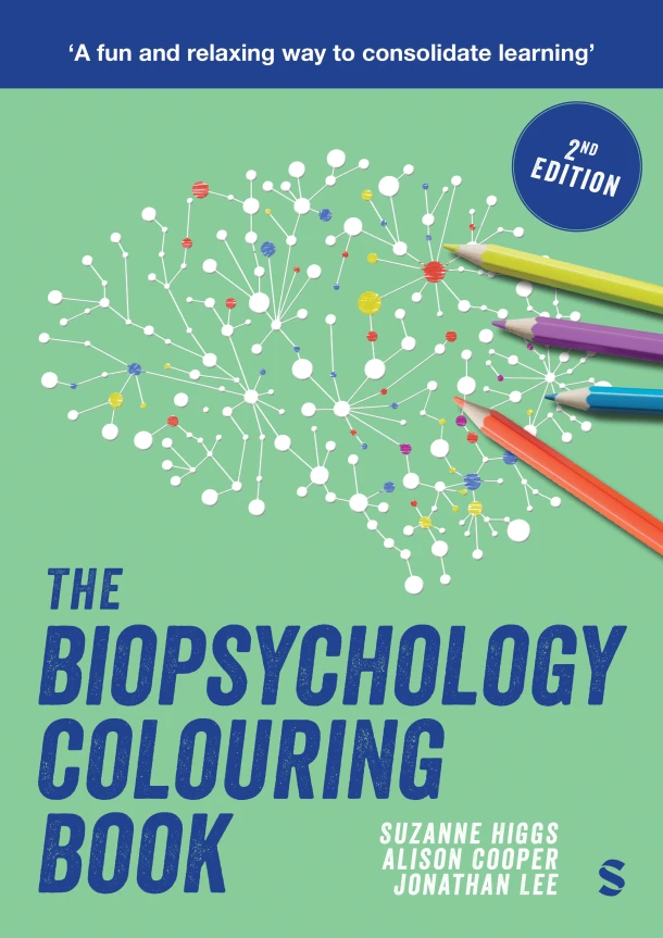 The Biopsychology Colouring Book – Suzanne Higgs – boek cover