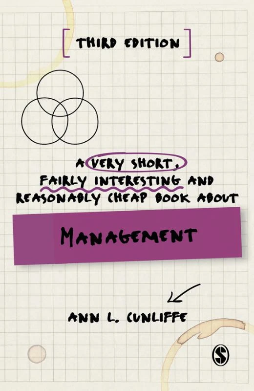 A Very Short, Fairly Interesting and Reasonably Cheap Book about Management – Cunliffe, Ann L – boek cover