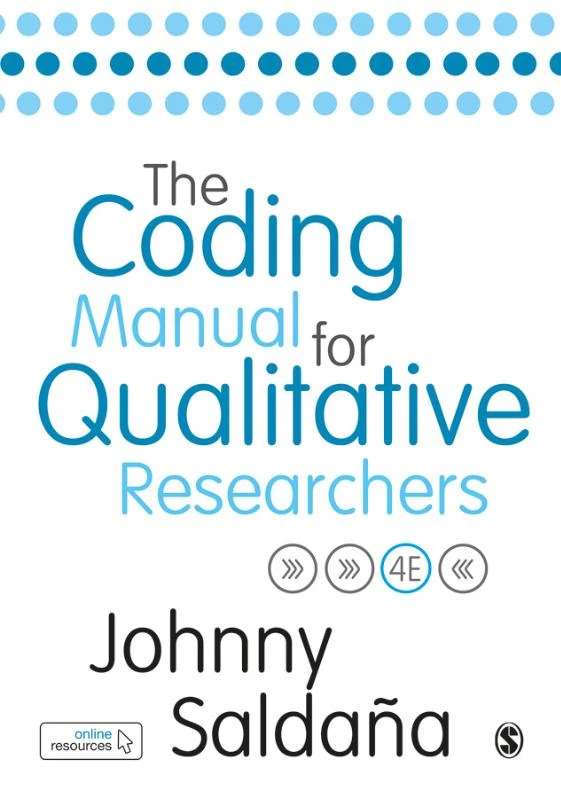 The Coding Manual for Qualitative Researchers – Saldana, Johnny – boek cover
