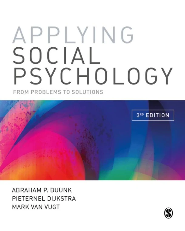 Applying Social Psychology – Buunk, Abraham P – boek cover