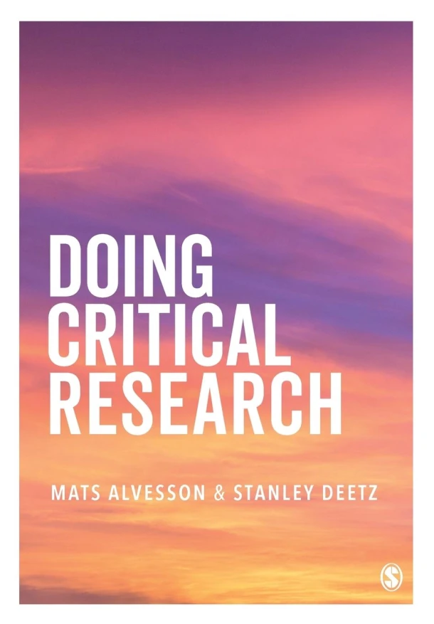 Doing Critical Research – Alvesson, Mats – boek cover