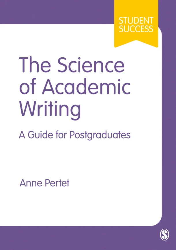 The Science of Academic Writing – Pertet, Anne – boek cover