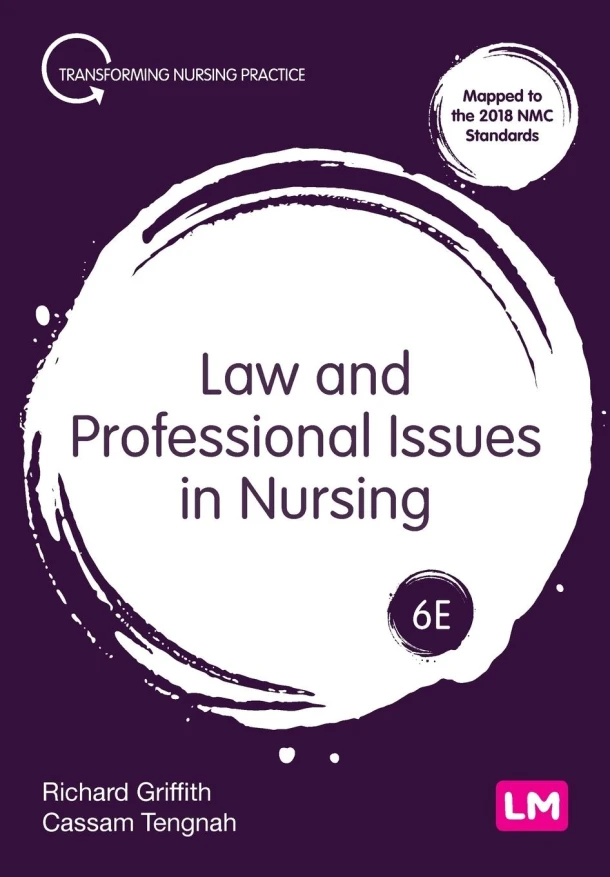 Law and Professional Issues in Nursing – Griffith, Richard – boek cover
