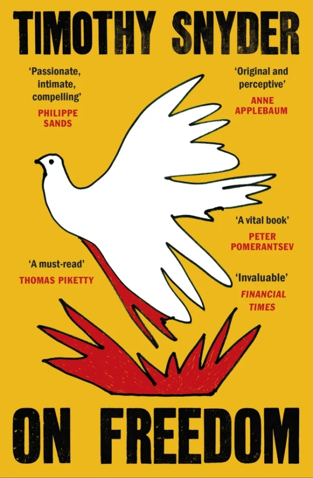 On Freedom – Timothy Snyder – boek cover