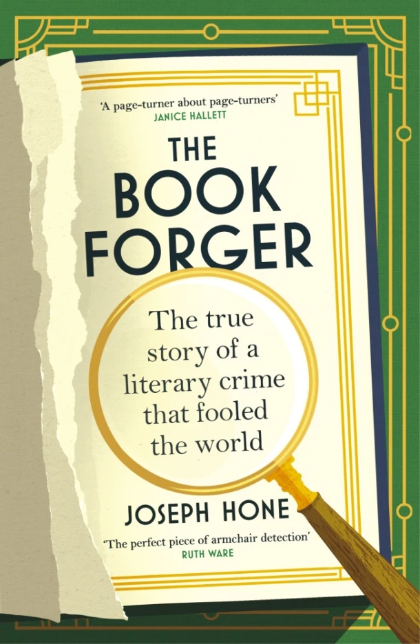 The Book Forger – Joseph Hone – boek cover