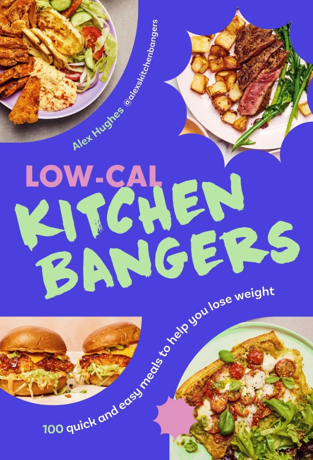 Low-Cal Kitchen Bangers – Alex Hughes – boek cover
